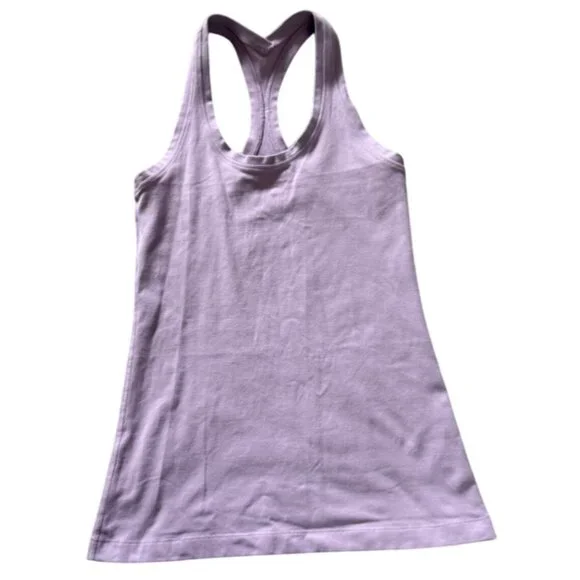 Lululemon Cool Racerback II Tank Lilac or Rose Quartz Women Size 4 - 6 W1AASS - Picture 9 of 10